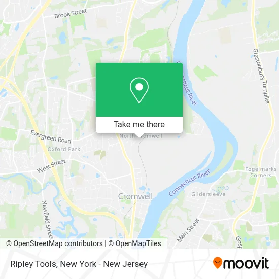 Ripley Tools map