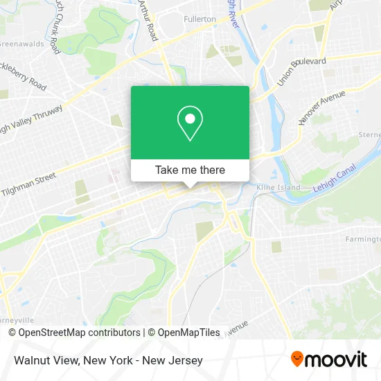 Walnut View map
