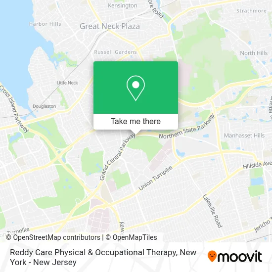 Reddy Care Physical & Occupational Therapy map