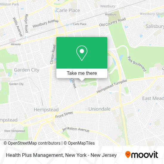 Health Plus Management map