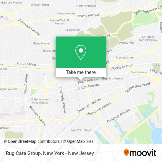 Rug Care Group map