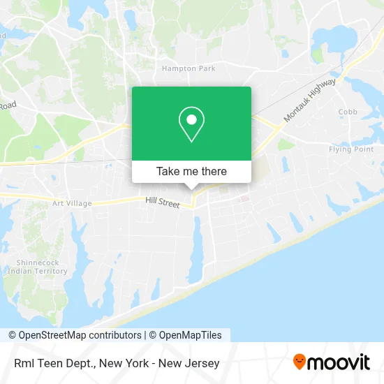 Rml Teen Dept. map