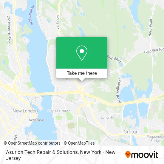 Asurion Tech Repair & Solutions map