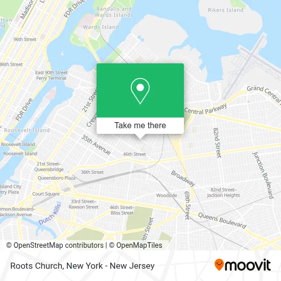 Roots Church map
