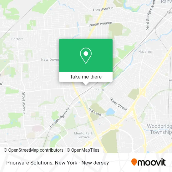 Priorware Solutions map