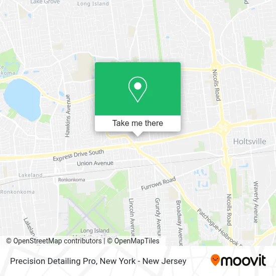 Precision Detailing Pro map