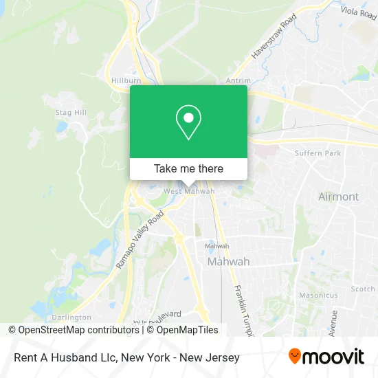 Rent A Husband Llc map