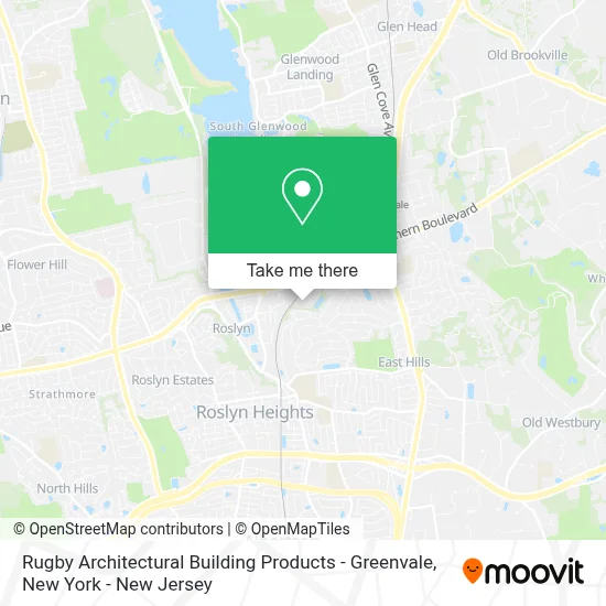 Rugby Architectural Building Products - Greenvale map