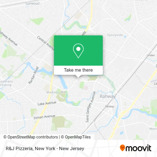 R&J Pizzeria map
