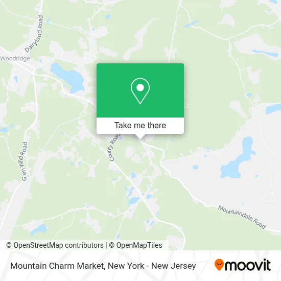Mountain Charm Market map