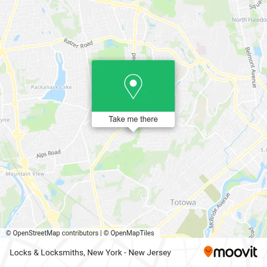 Locks & Locksmiths map