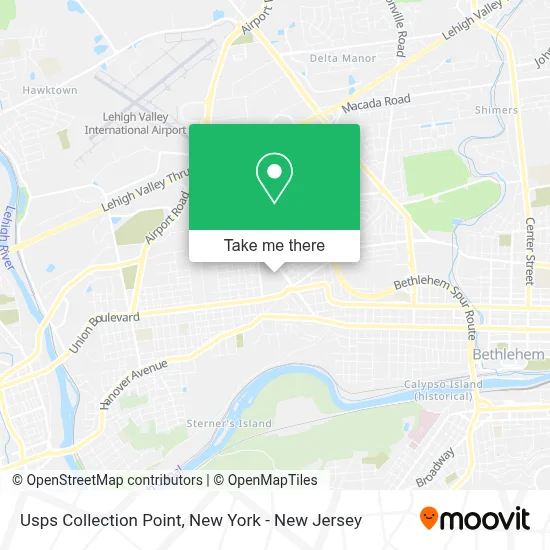 Usps Collection Point map