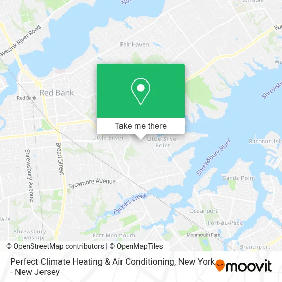 Perfect Climate Heating & Air Conditioning map