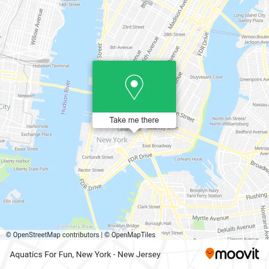 Aquatics For Fun map