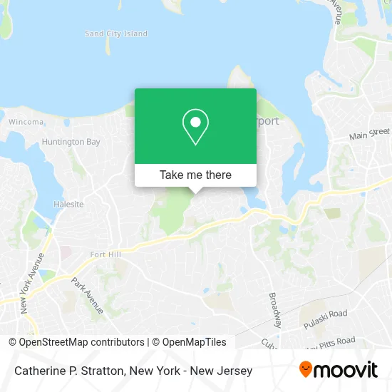 Catherine P. Stratton map
