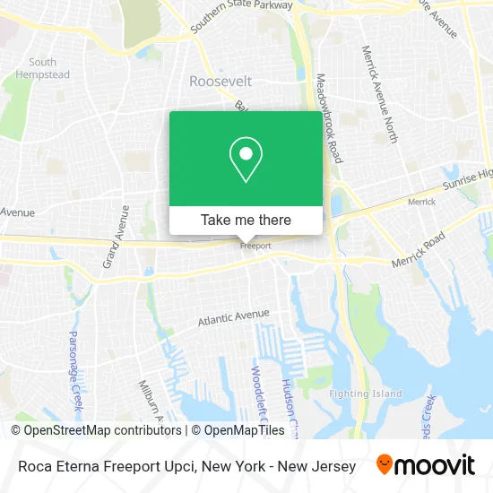 Roca Eterna Freeport Upci map