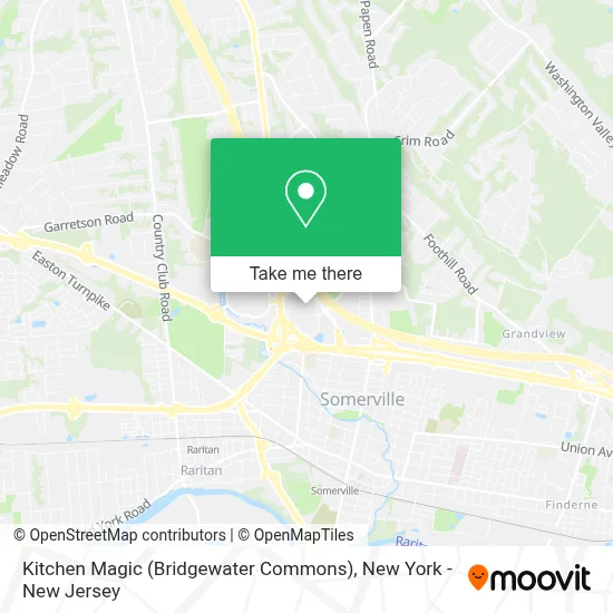 Kitchen Magic (Bridgewater Commons) map
