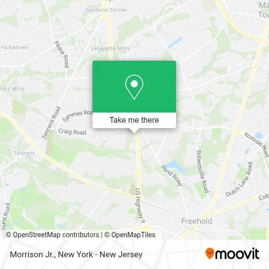 Morrison Jr. map