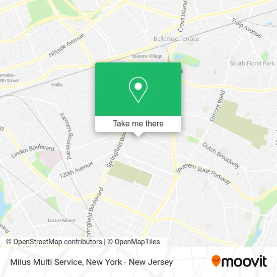 Milus Multi Service map