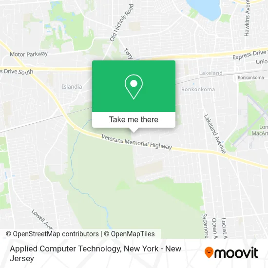 Applied Computer Technology map