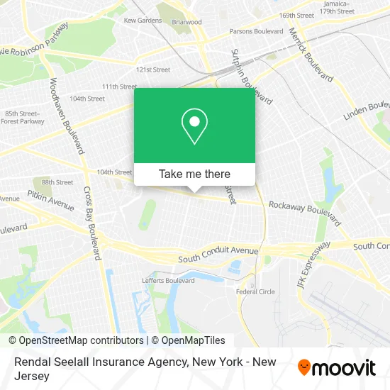 Rendal Seelall Insurance Agency map