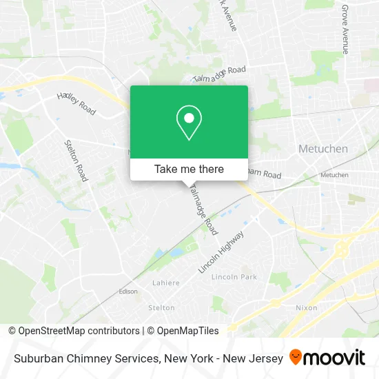 Suburban Chimney Services map