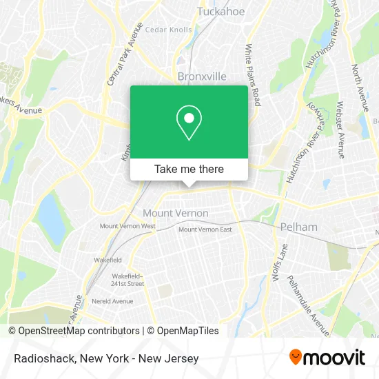 Radioshack map