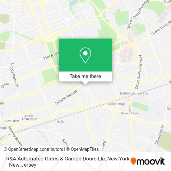 R&A Automated Gates & Garage Doors Llc map