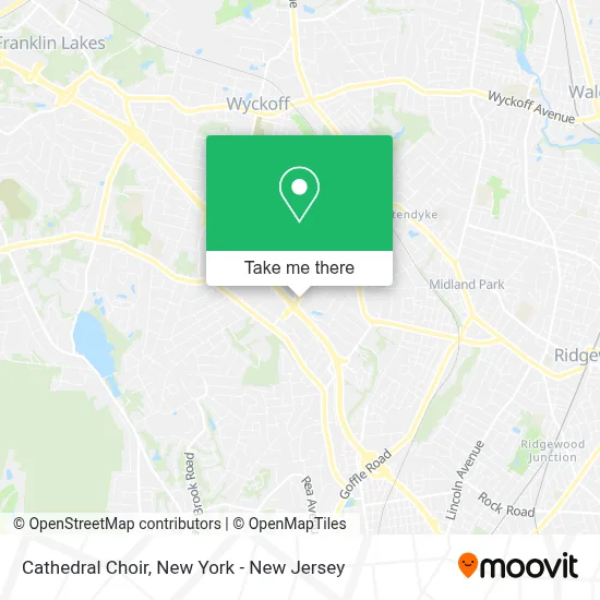 Cathedral Choir map