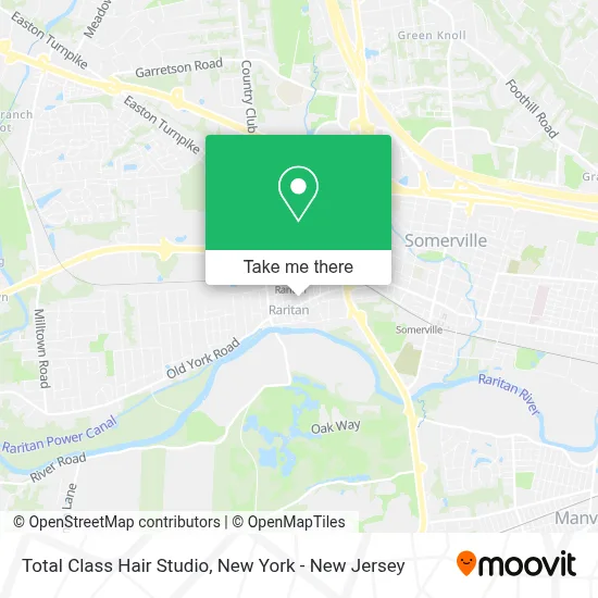 Total Class Hair Studio map
