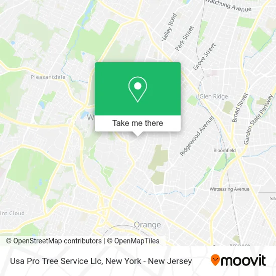 Usa Pro Tree Service Llc map