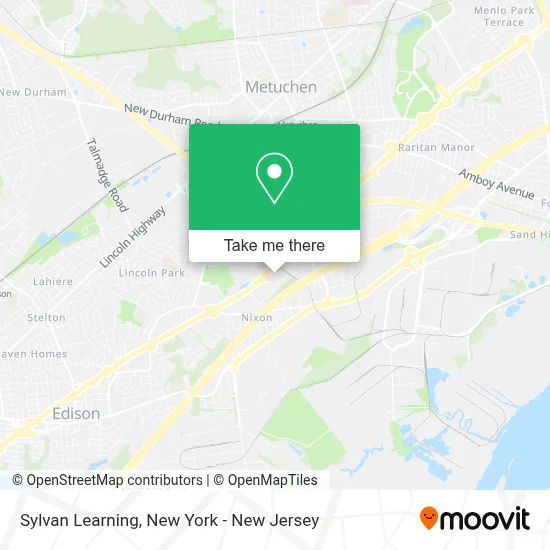 Sylvan Learning map