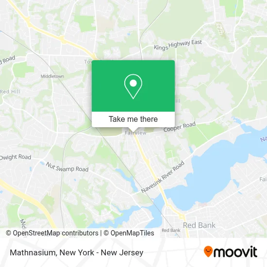 Mathnasium map