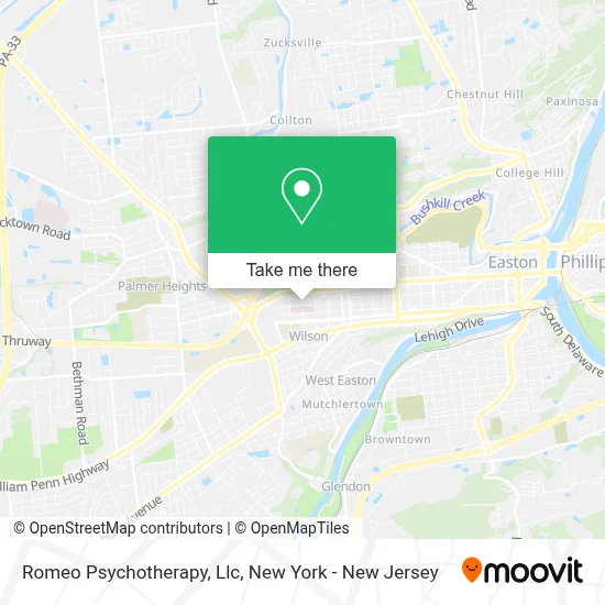 Romeo Psychotherapy, Llc map