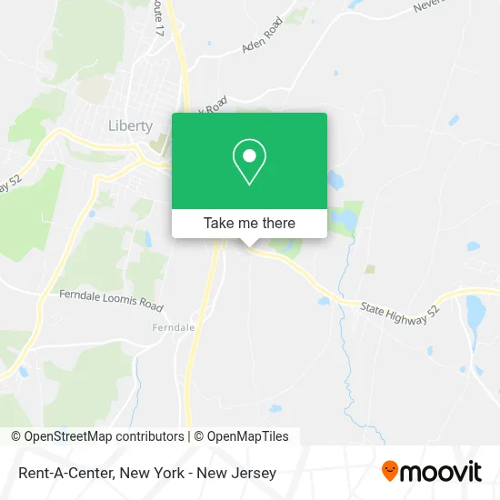 Rent-A-Center map