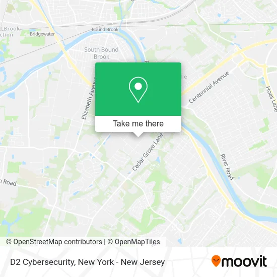 D2 Cybersecurity map