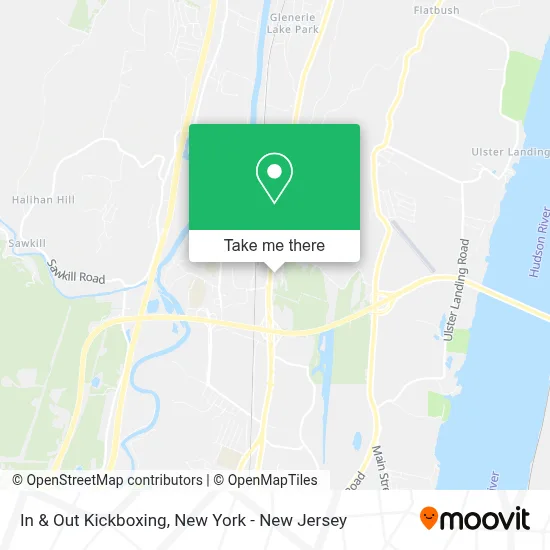 In & Out Kickboxing map