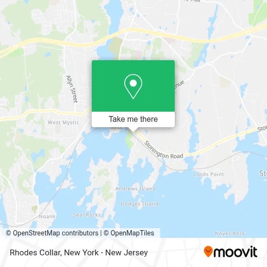 Rhodes Collar map