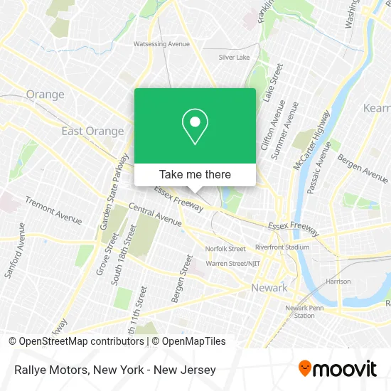 Rallye Motors map
