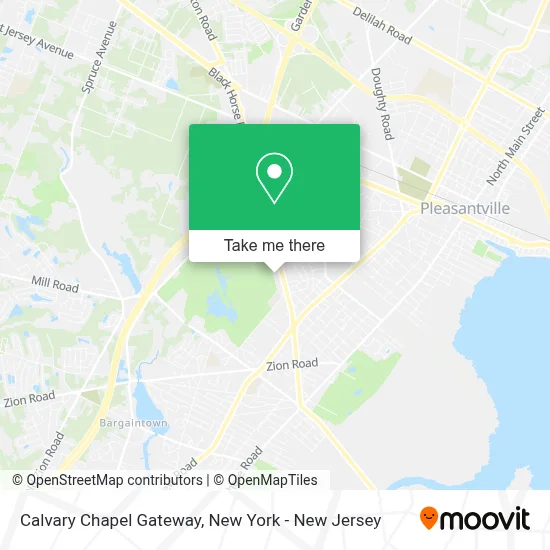 Calvary Chapel Gateway map