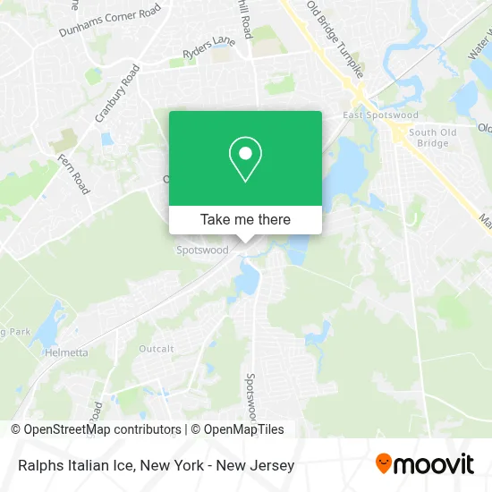 Ralphs Italian Ice map