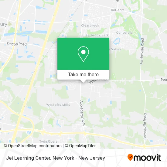 Jei Learning Center map