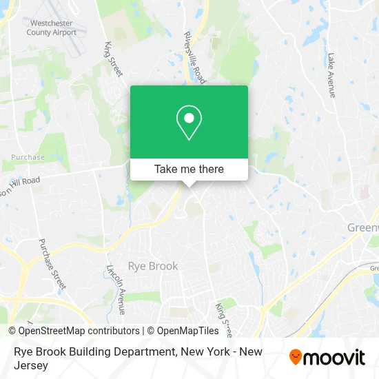 Rye Brook Building Department map