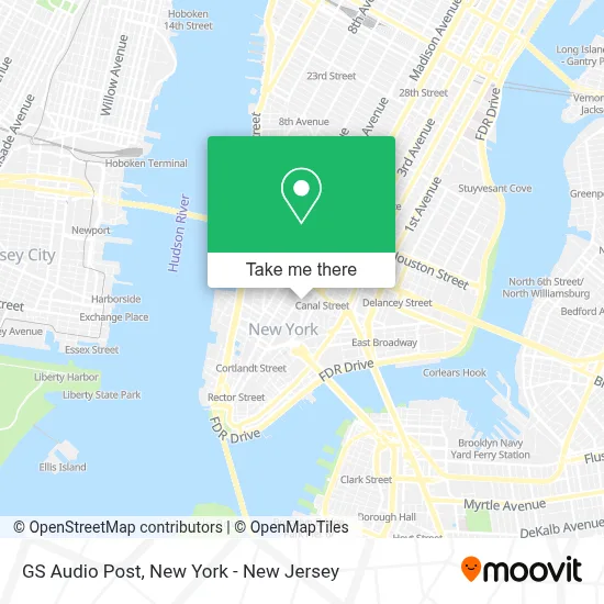 GS Audio Post map
