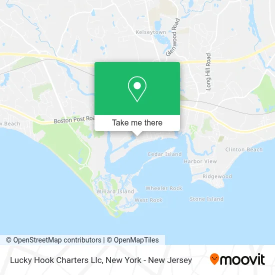 Lucky Hook Charters Llc map