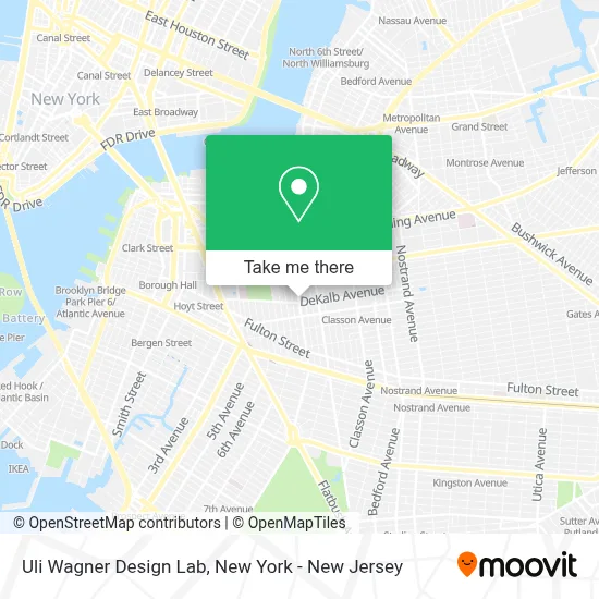 Uli Wagner Design Lab map