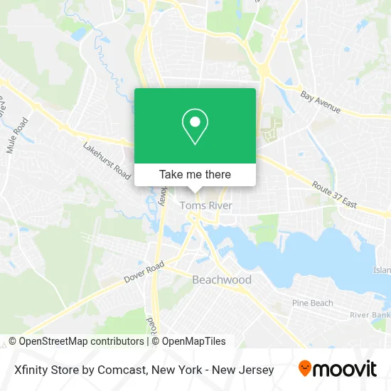 Xfinity Store by Comcast map