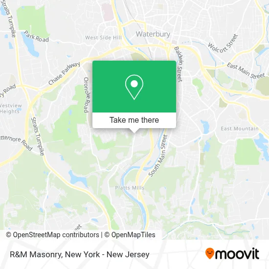 R&M Masonry map