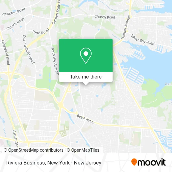 Riviera Business map