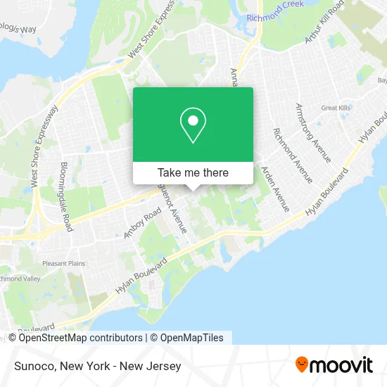 Sunoco map